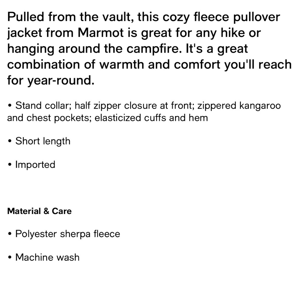 Marmot Marmot '94 E.C.O. Recycled Fleece Pullover - Women's - Picture 6 of 9
